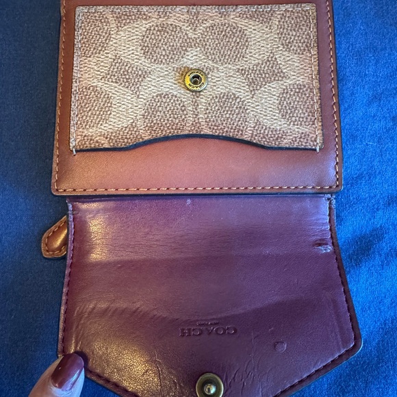 Coach Black and Brown Women's Wallet - Picture 3 of 4